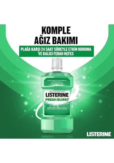Listerine Fresh Burst 250 ML x3