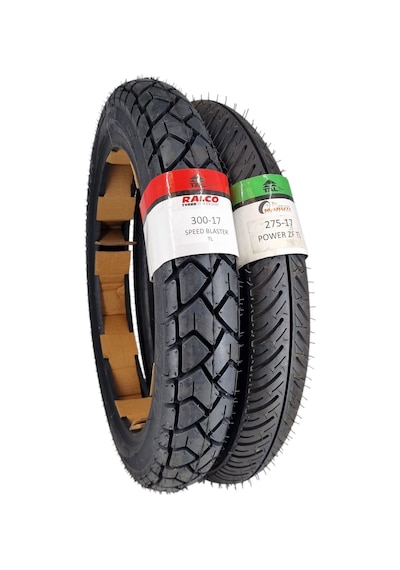 300-17 Ve 275-17 Tubeless - Dubleks Speedblaster/power Lastik Takımı