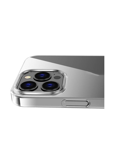 Apple Uyumlu iPhone 15 Pro İle Kılıf Şeffaf Sararmayan Sert Tpu Hassas Buton Telefon Kılıfı Kapak