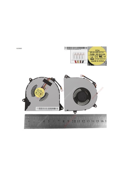 Lenovo Uyumlu Ideapad 110-14Ibr 100-15Ibd Fan 4 Pin Dfs481305Mc0T Nf165