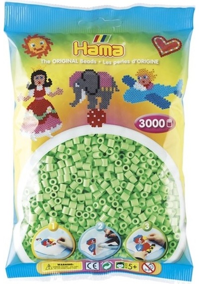 3.000'Lik Poşet Hama Midi - Pastel Yeşil