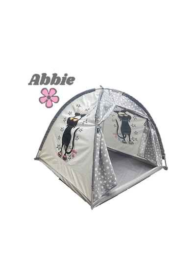Abbie Çocuk Oyun Çadırı Svm Siyah Kedi Eko Gri