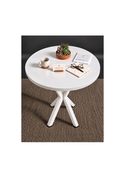 Kalınlaştırmalı Mutfak Cafe Balkon Bahçe Restoran Yemek Masası 70x70 Beyaz Beyaz Yuvarlak Beyaz - Beyaz Beyaz - Beyaz Kalınlaştırmalı Mutfak Cafe Balkon Bahçe Restoran Yemek Masası 70x70 Beyaz Beyaz Yuvarlak Beyaz - Beyaz Beyaz - Beyaz