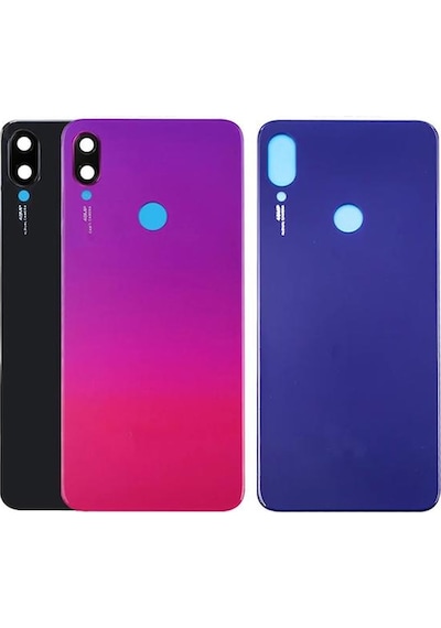 Xiaomi Redmi Note 7 Pro İle Uyumlu Arka Pil Kapak Mavi
