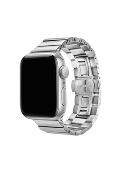 Apple Watch Uyumlu 44mm Krd-41 Metal Kordon - Gümüş