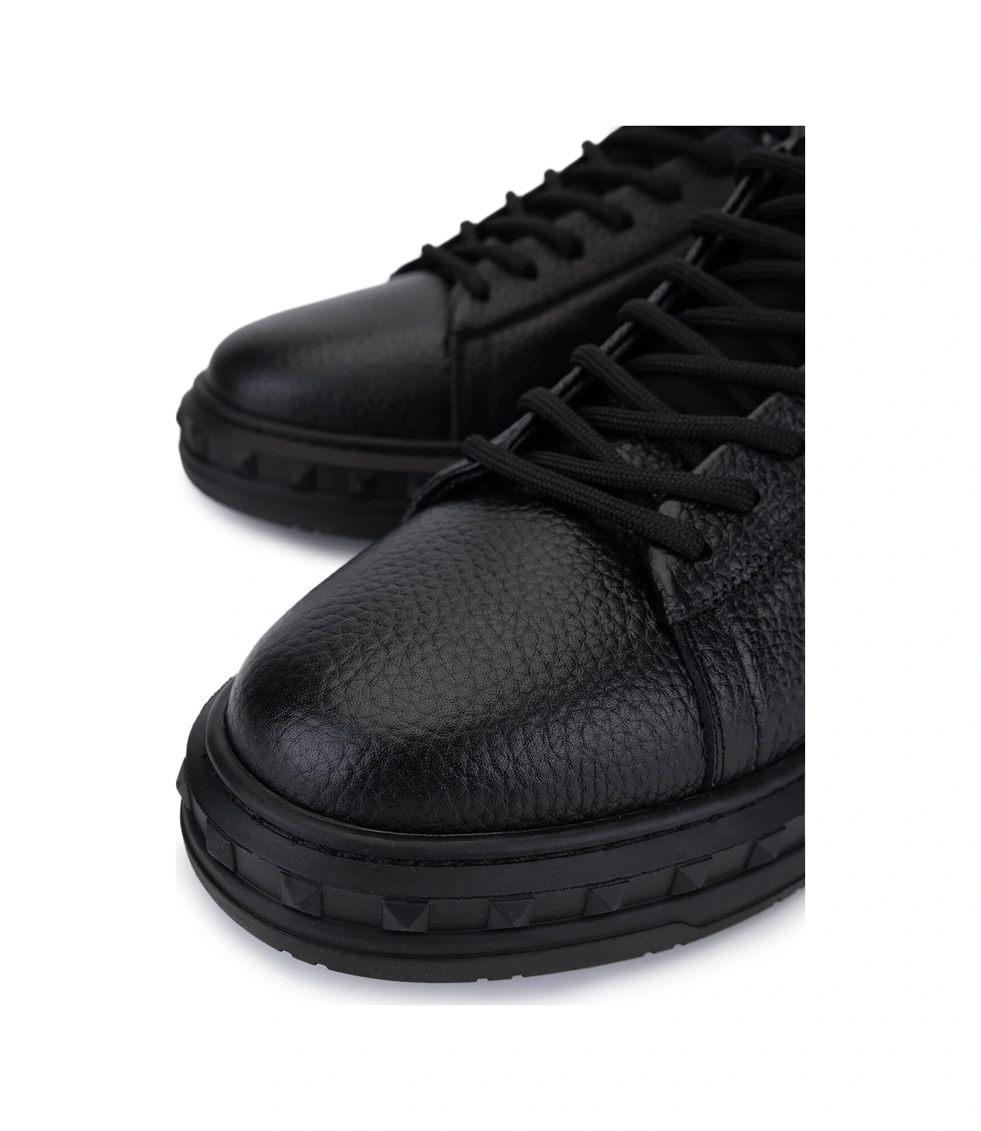 Tamer Tanca Erkek Siyah Deri Sneakers & Spor Ayakkabı 352 23105 Erk Ayk Sk25-26 Sıyah Dr Siyah