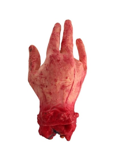 Kanlı El Dekor Cadılar Bayramı Dekoru Halloween