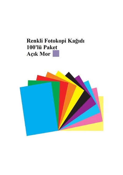 Karmaofis Açık Mor Fotokopi Kağıdı 100'lü