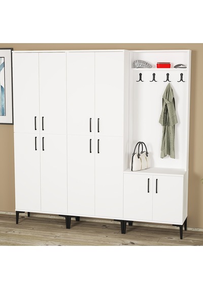 Kalenderdekor1 Kalender Dekor Rose-1-4-4 Rs01 Portmanto Vestiyer Ayakkabılık