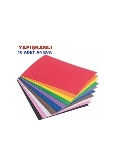 Eva Sünger A4 Yapışkanlı 10 Renk Nc-270 /
