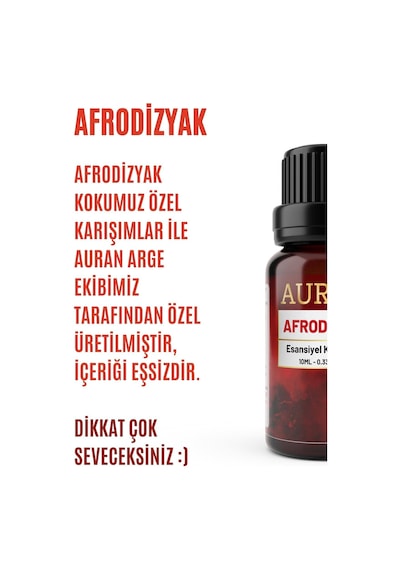 Auran Afrodizyak Esansiyel Uçucu Yağı 10 ML
