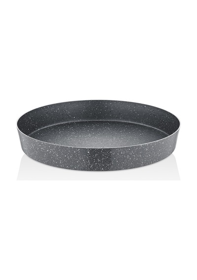 Polo Shef Granit Fırın Tepsisi 30 CM -Gri