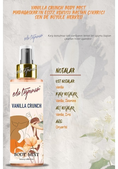 Eda Taşpınar Vanilya Crunch Vücut Spreyi 200 ML