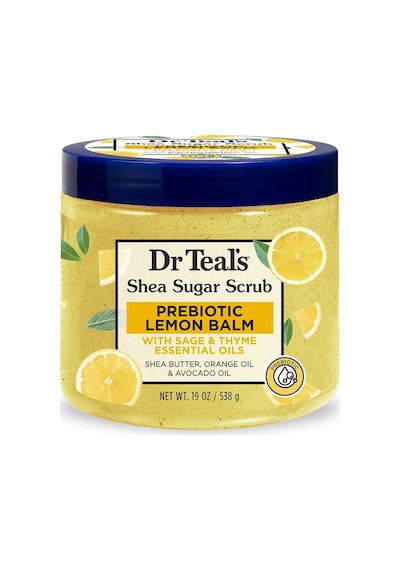 Dr.teals Prebiotic Lemon Balm Shea Sugar Scrub Vücut Peelingi 538gr