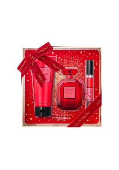 Victoria's Secret Bombshell Intense Edp 50 Ml + Rollerball 7 Ml + Body Lotion 100 Ml Kadın Parfüm Seti Meyveli