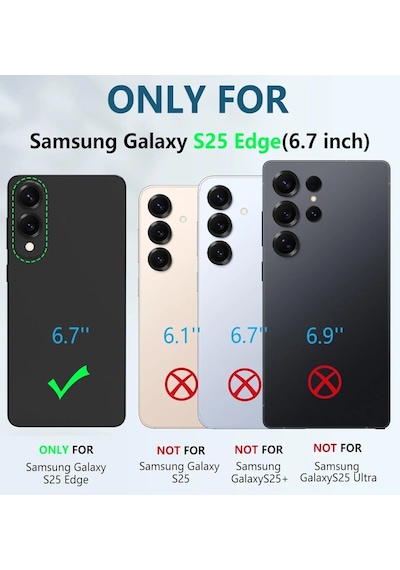 Samsung Galaxy Uyumlu S25 Edge Kılıf Karbon Desenli Yumuşak Silikon Tank