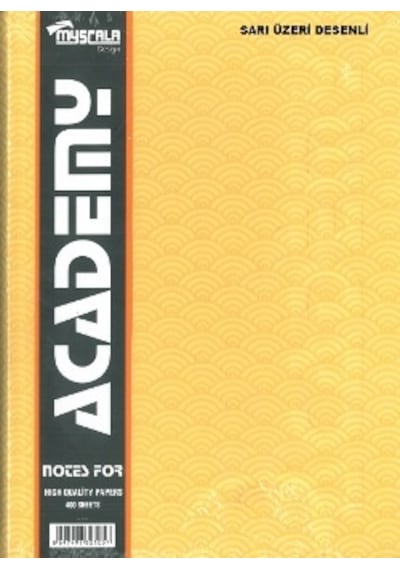 Defter 400 Yaprak Ciltli 20x28 Sert Kapak Çizgili Özkan Metalik Altuni