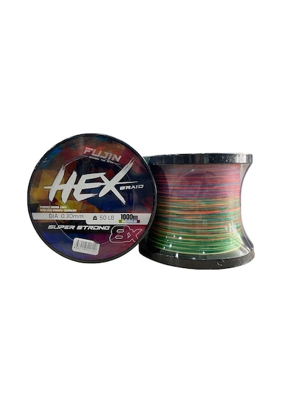 Fujin Hex 8x 1000mt 0.30mm 22.7kg İp Örgü Misina Multi Color