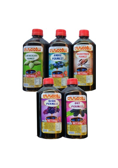 Kalaycıoğlu Sağlık Beşlisi Pekmez Seti 5 x 950 G