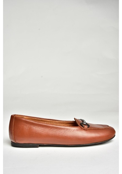 Fox Shoes R667001403 Taba Hakiki Deri Babet Taba Fox Shoes R667001403 Taba Hakiki Deri Babet Taba