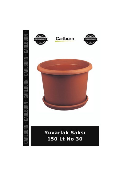 Özel Seri Yuvarlak Saksı 150 Lt No 30 Kasa Çiçek Balkon
