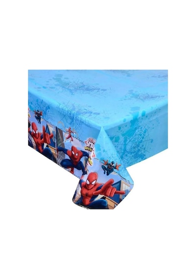 Spiderman Örümcek Adam Masa Örtüsü 120 X 180 Cm Doğum Günü Partisi