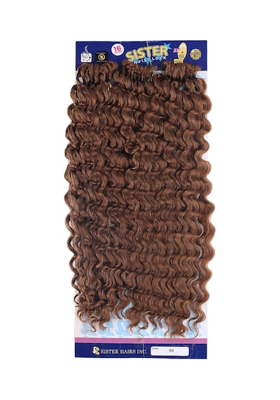 Sister Afro Dalgası Saç - Bakır 30