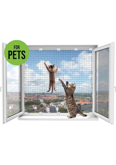 Winpet Winblock Pets Balkonlar için Kedi Güvenlik Ağı 80 x 220 CM