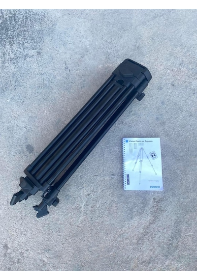 Vinten 3821 3 Pozi Loc Alüminyum Tripod Ayağı