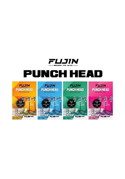 Fujin Punch Head Fj-Ph  1/0 Jighead 5 Gr.