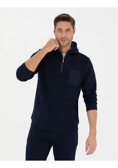 Pierre Cardin Erkek Lacivert Sweatshirt 50273423-vr033 Lacivert