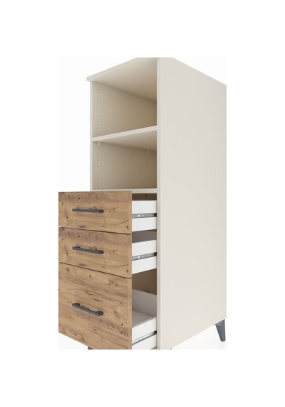 Kronos Dolap 2 Raflı 3 Çekmeceli 44x59x134 Aytaşı-çam Aytası