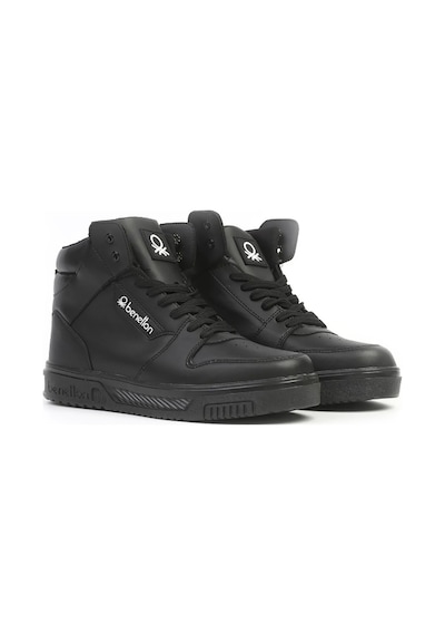 United Colors Of Benetton Benetton 31085 Kadın Günlük Boğazlı Sneaker Ayakkabı Siyah Siyah