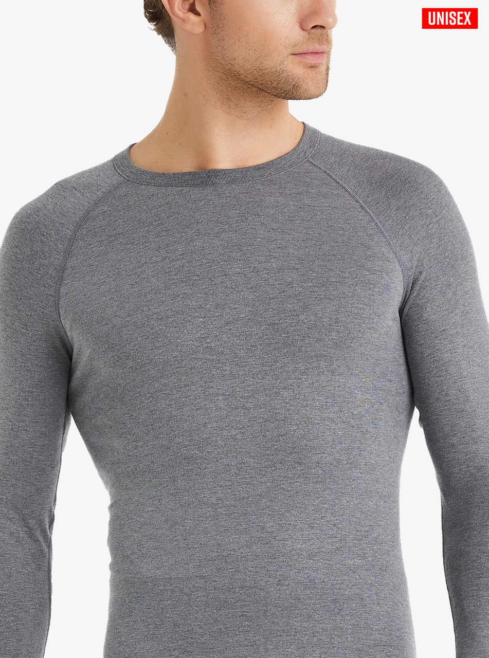 Blackspade Unisex Erkek Termal İçlik 2. Seviye 9259 - Gri Melanj