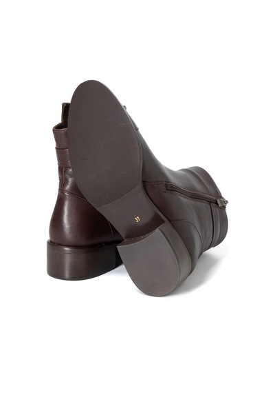 Marrone Brown Bot Kadın 25k11098 Vergelio Skin Boot Marrone Brown