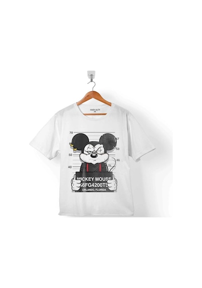 Mıckey Mouse Logo Hapishane Çocuk Tişört 001
