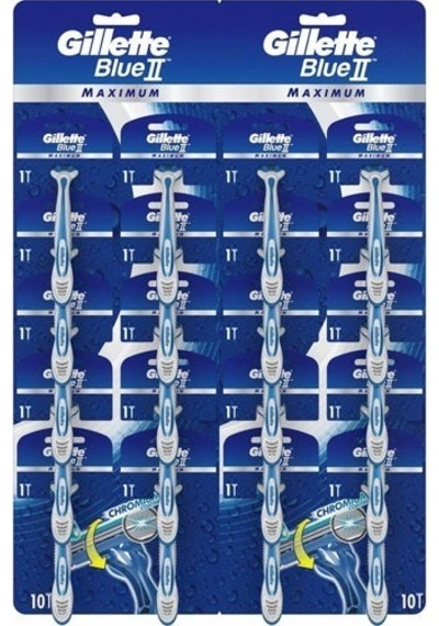 Gilette Blue2 Maximum Tıraş Bıçağı 20'li