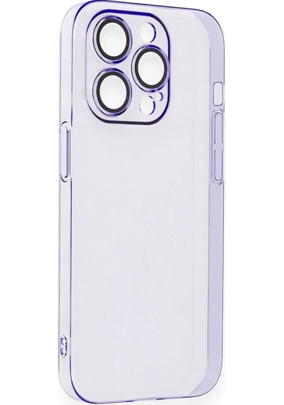 Ilkeshop Newface Apple iPhone Uyumlu 13 Pro Max Kılıf Armada Lensli Kapak - Lila