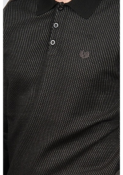 Pelikan Erkek Polo Yaka Kazak 1577412 Siyah Siyah