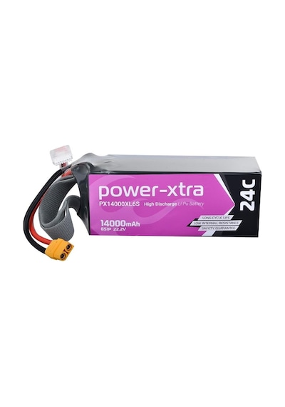 Power-xtra Px14000xl6s - 6s1p - 22.2v 14000 Mah Li-polymer Pil - 24c
