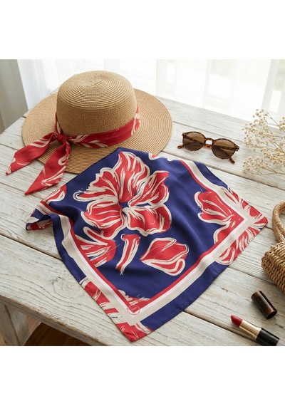 Modern Touch Desen 70 70cm Bandana/fular Çok Renkli
