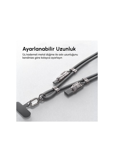 Ven-dens Vd-dcs03 4'ü 1 Arada Premium Hızlı Şarj Kablosu - Siyah