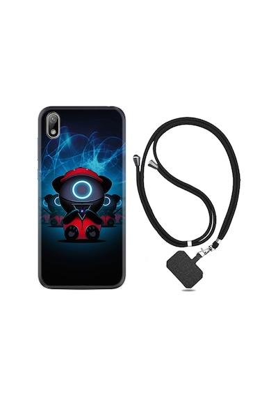 Huawei Y5 2019 Kılıf Boyun Askılı Game Child 1822