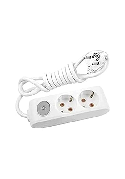 Multi-let 2li Anahtar-topraklı Kablo Ç.k 2mt Priz