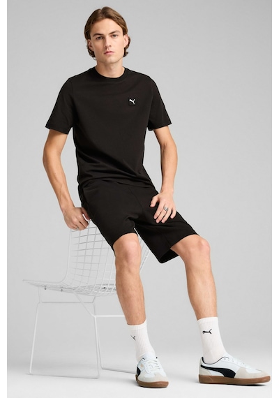 Puma Ess Elevated Tee Siyah Erkek Kısa Kol T-shirt Siyah