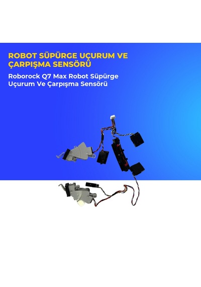 Roborock Q7 Max Robot Süpürge Uçurum Ve Çarpışma Sensörü