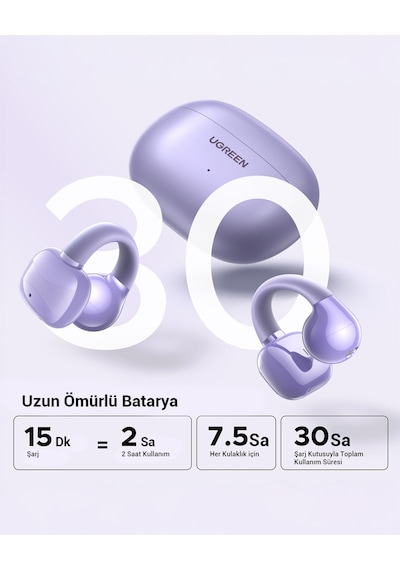 Ugreen Hitune S3 True Clip Bluetooth 5.4 Kulak İçi Kulaklık Ugreen Hitune S3 True Clip Bluetooth 5.4 Kulak İçi Kulaklık