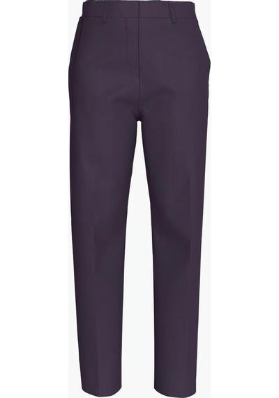 Calvin Klein Straıght Leg Stretch, Vek, 4 Kadın Lacivert Pantolon