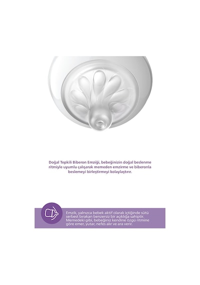 Philips Avent Natural Response Pp Mavi Biberon 1+ Ay 260 Ml PAV-SCY90321