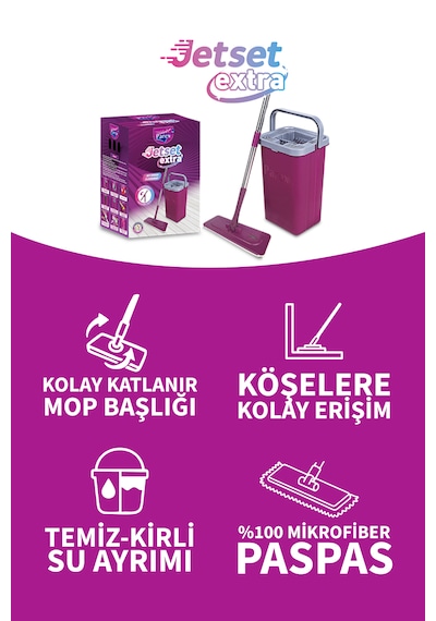 Jetset Extra Otomatik Temizlik Seti